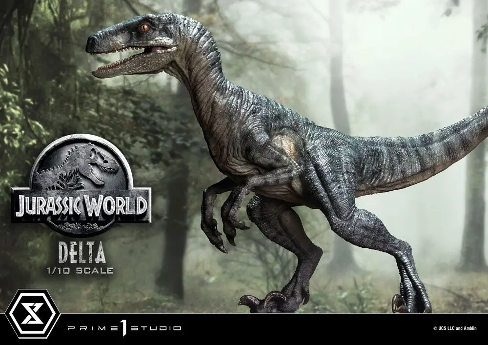 Jurassic World: Fallen Kingdom Prime Collectibles 1/10 Delta szobor figura 17 cm termékfotó