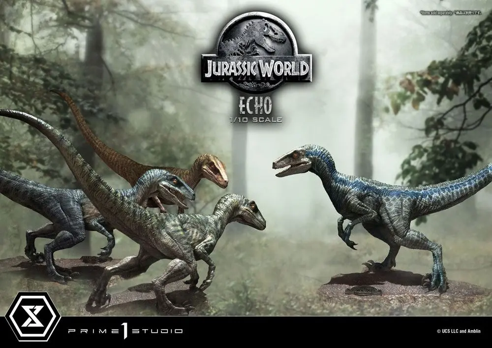 Jurassic World: Fallen Kingdom Prime Collectibles 1/10 Echo szobor figura 17 cm termékfotó