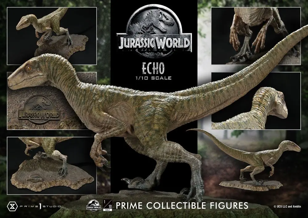 Jurassic World: Fallen Kingdom Prime Collectibles 1/10 Echo szobor figura 17 cm termékfotó