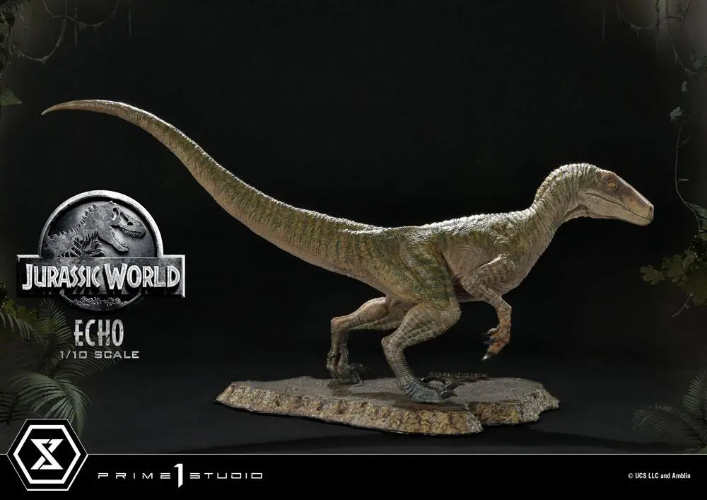 Jurassic World: Fallen Kingdom Prime Collectibles 1/10 Echo szobor figura 17 cm termékfotó
