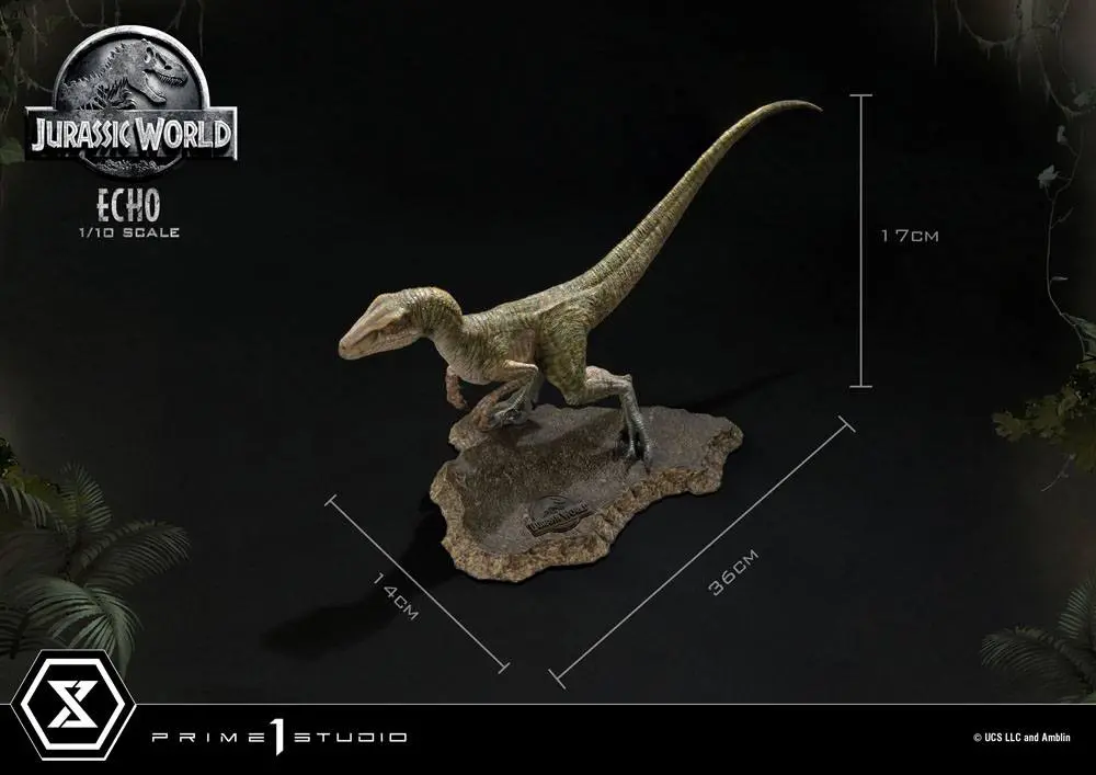 Jurassic World: Fallen Kingdom Prime Collectibles 1/10 Echo szobor figura 17 cm termékfotó