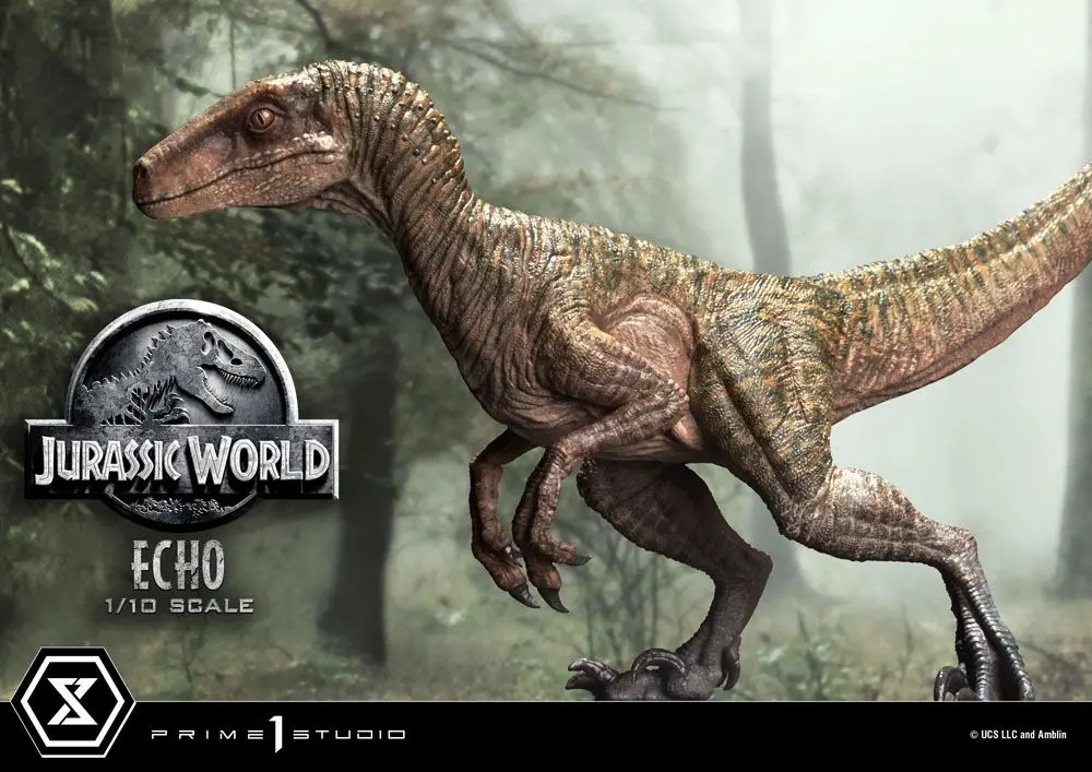 Jurassic World: Fallen Kingdom Prime Collectibles 1/10 Echo szobor figura 17 cm termékfotó