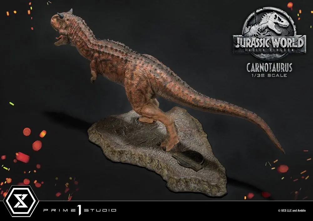 Jurassic World: Fallen Kingdom Prime Collectibles 1/38 Carnotaurus PVC szobor figura 16 cm termékfotó