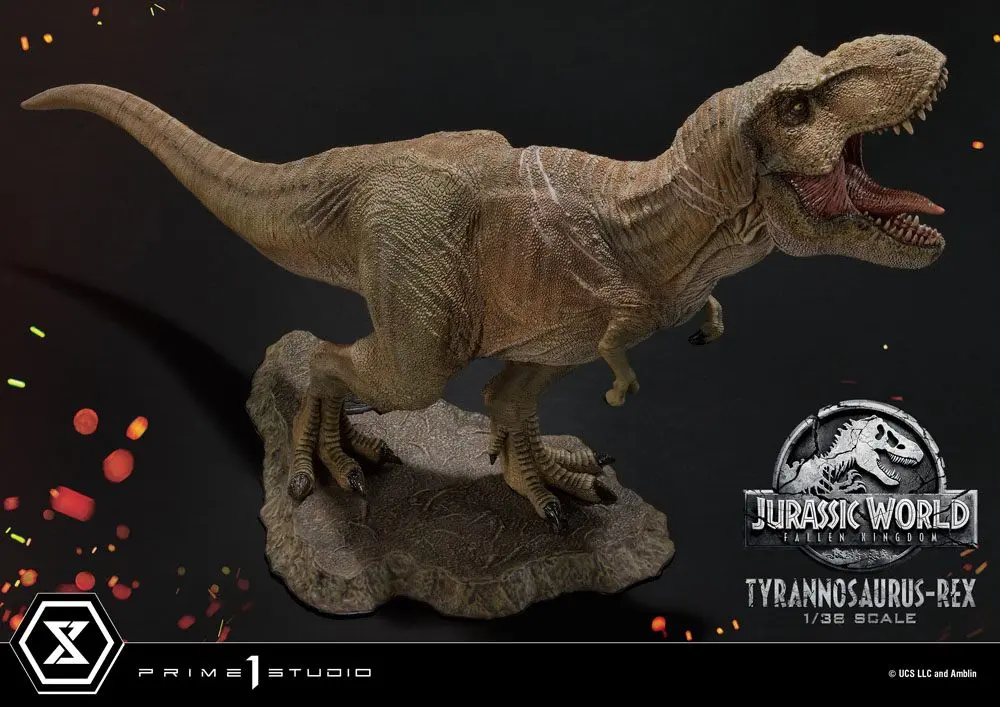 Jurassic World: Fallen Kingdom Prime Collectibles 1/38 Tyrannosaurus-Rex PVC szobor figura 23 cm termékfotó