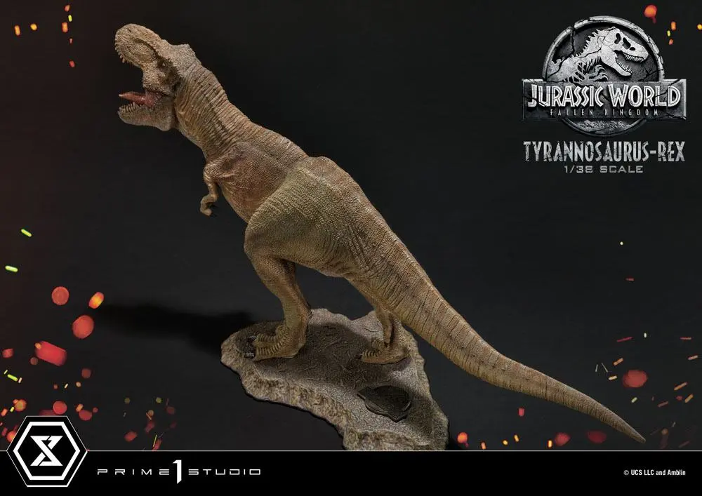 Jurassic World: Fallen Kingdom Prime Collectibles 1/38 Tyrannosaurus-Rex PVC szobor figura 23 cm termékfotó