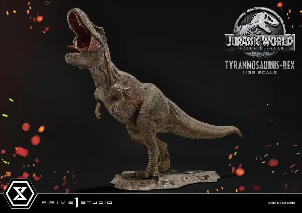 Jurassic World: Fallen Kingdom Prime Collectibles 1/38 Tyrannosaurus-Rex PVC szobor figura 23 cm termékfotó