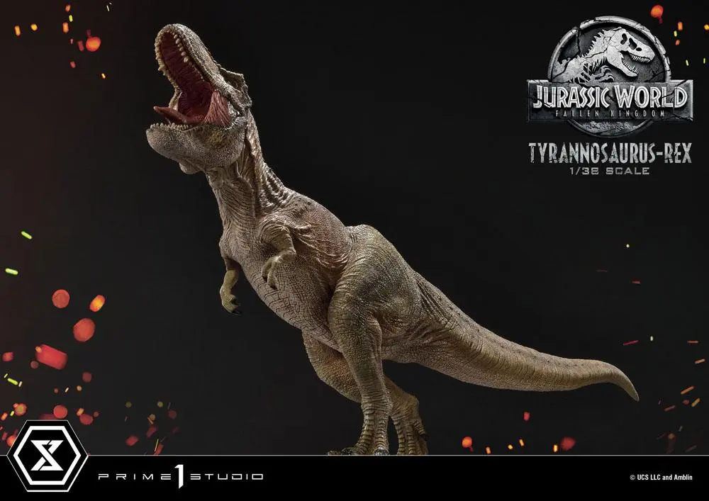 Jurassic World: Fallen Kingdom Prime Collectibles 1/38 Tyrannosaurus-Rex PVC szobor figura 23 cm termékfotó