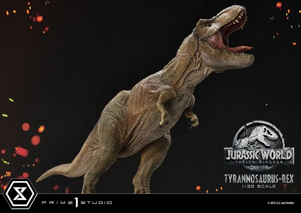 Jurassic World: Fallen Kingdom Prime Collectibles 1/38 Tyrannosaurus-Rex PVC szobor figura 23 cm termékfotó