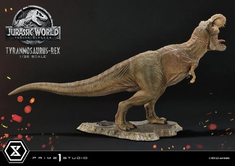 Jurassic World: Fallen Kingdom Prime Collectibles 1/38 Tyrannosaurus-Rex PVC szobor figura 23 cm termékfotó