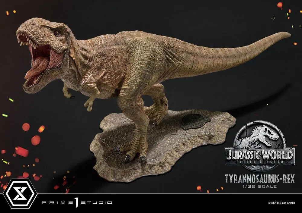 Jurassic World: Fallen Kingdom Prime Collectibles 1/38 Tyrannosaurus-Rex PVC szobor figura 23 cm termékfotó