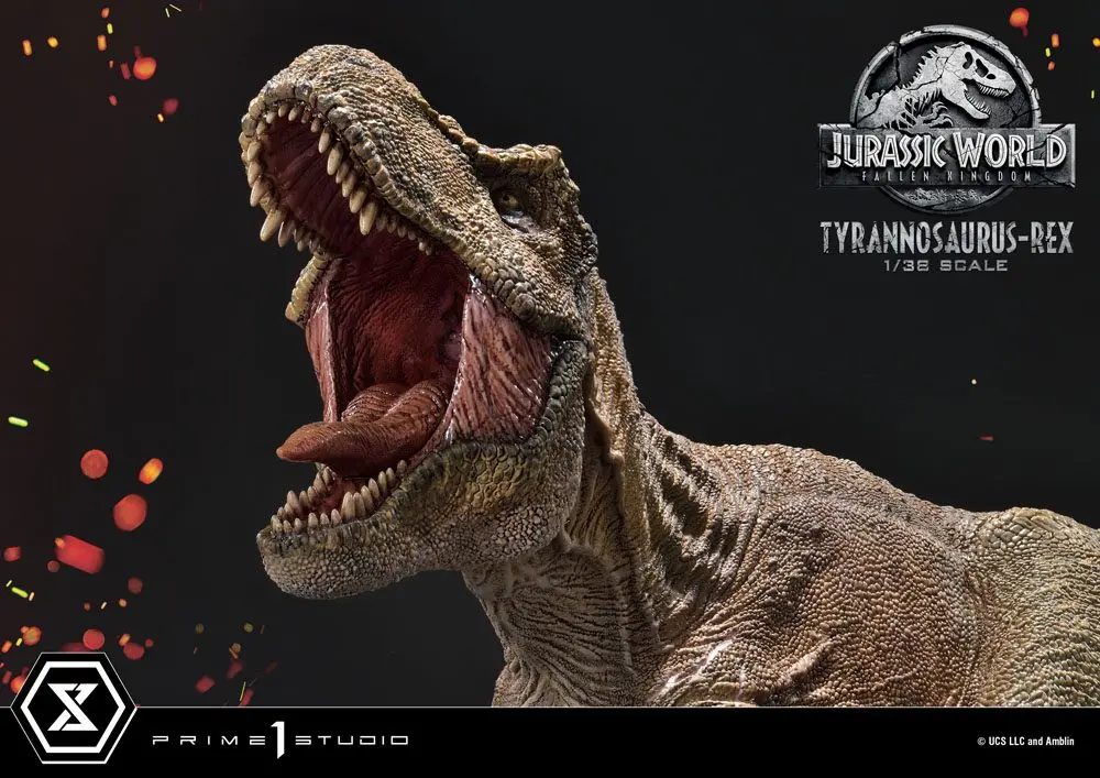 Jurassic World: Fallen Kingdom Prime Collectibles 1/38 Tyrannosaurus-Rex PVC szobor figura 23 cm termékfotó