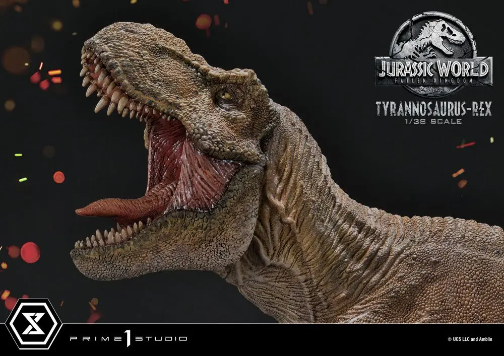 Jurassic World: Fallen Kingdom Prime Collectibles 1/38 Tyrannosaurus-Rex PVC szobor figura 23 cm termékfotó