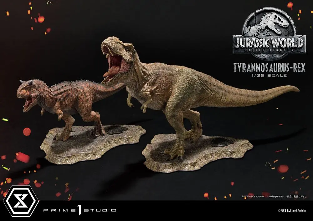 Jurassic World: Fallen Kingdom Prime Collectibles 1/38 Tyrannosaurus-Rex PVC szobor figura 23 cm termékfotó