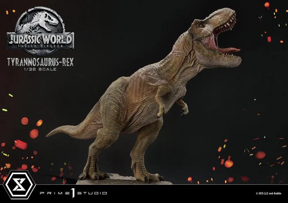 Jurassic World: Fallen Kingdom Prime Collectibles 1/38 Tyrannosaurus-Rex PVC szobor figura 23 cm termékfotó