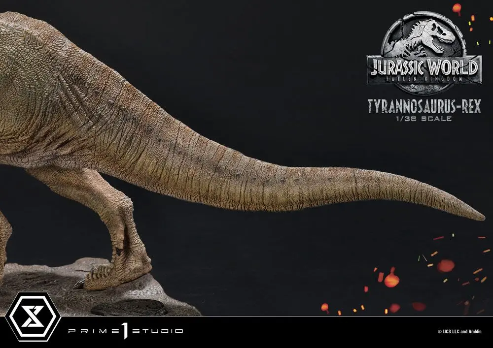 Jurassic World: Fallen Kingdom Prime Collectibles 1/38 Tyrannosaurus-Rex PVC szobor figura 23 cm termékfotó