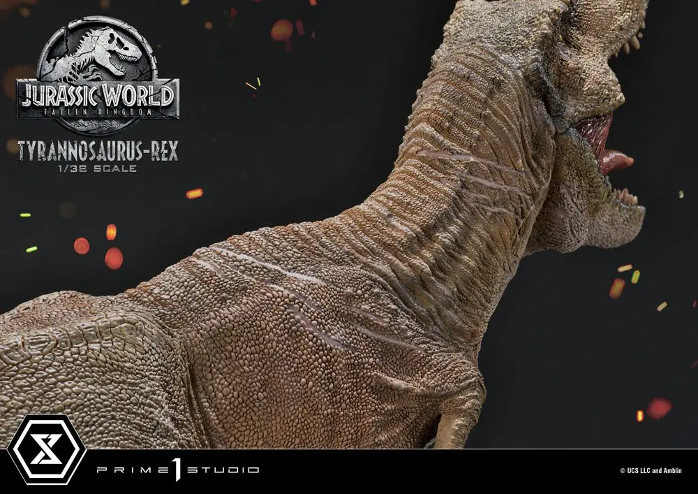 Jurassic World: Fallen Kingdom Prime Collectibles 1/38 Tyrannosaurus-Rex PVC szobor figura 23 cm termékfotó