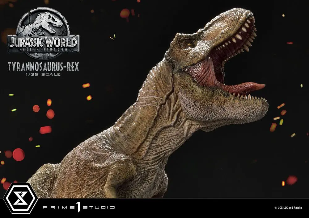 Jurassic World: Fallen Kingdom Prime Collectibles 1/38 Tyrannosaurus-Rex PVC szobor figura 23 cm termékfotó