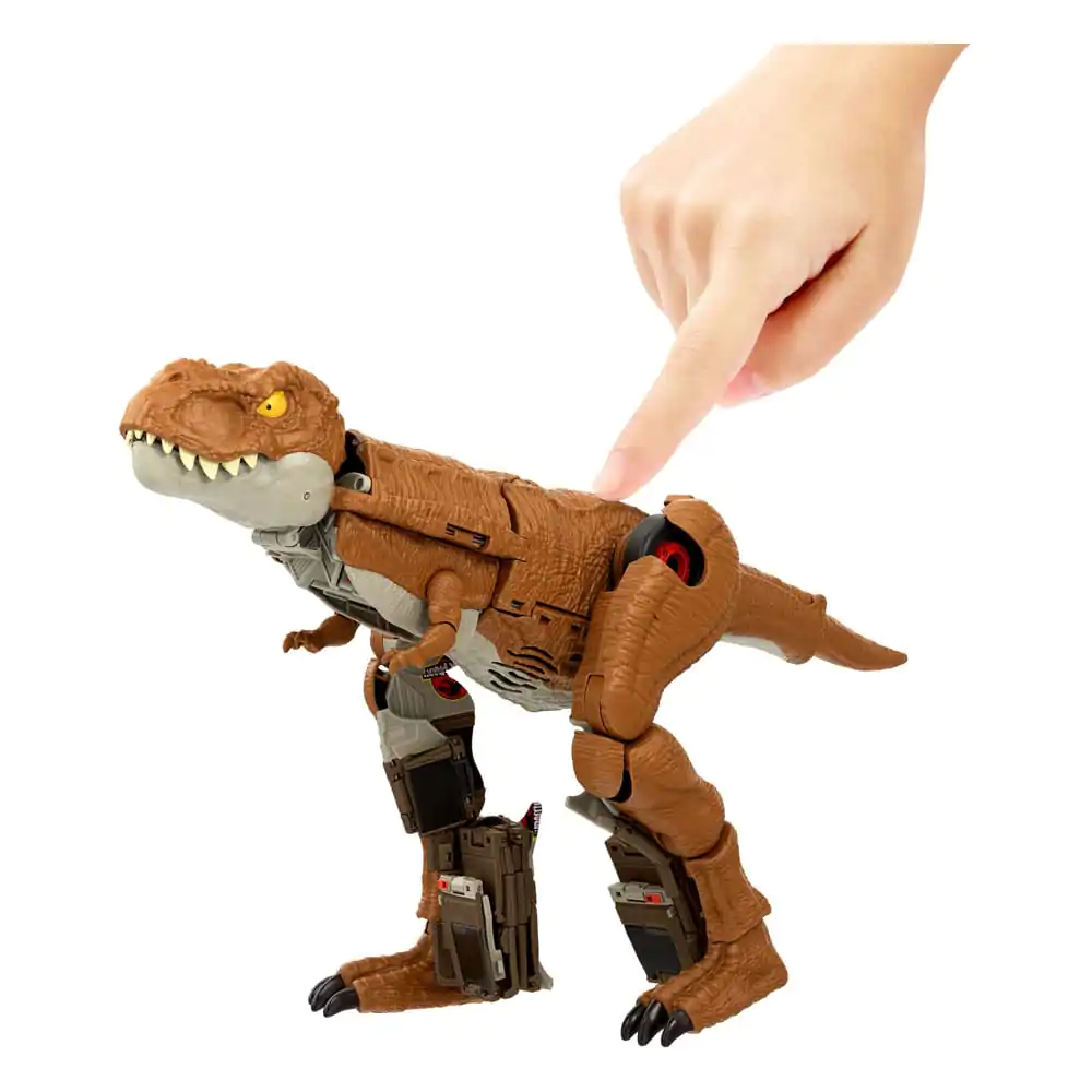 Jurassic World Fierce Changers Chase 'N Roar Tyrannosaurus Rex akciófigura 21 cm termékfotó