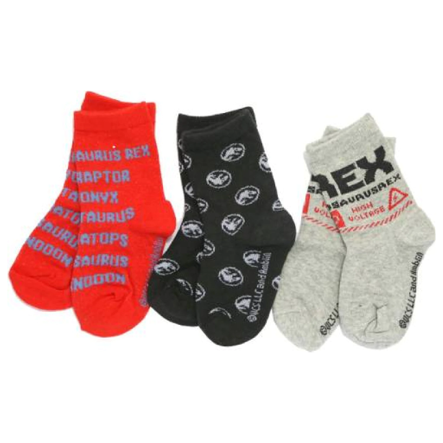 Jurassic World High Voltage gyerek zokni 23/26 termékfotó