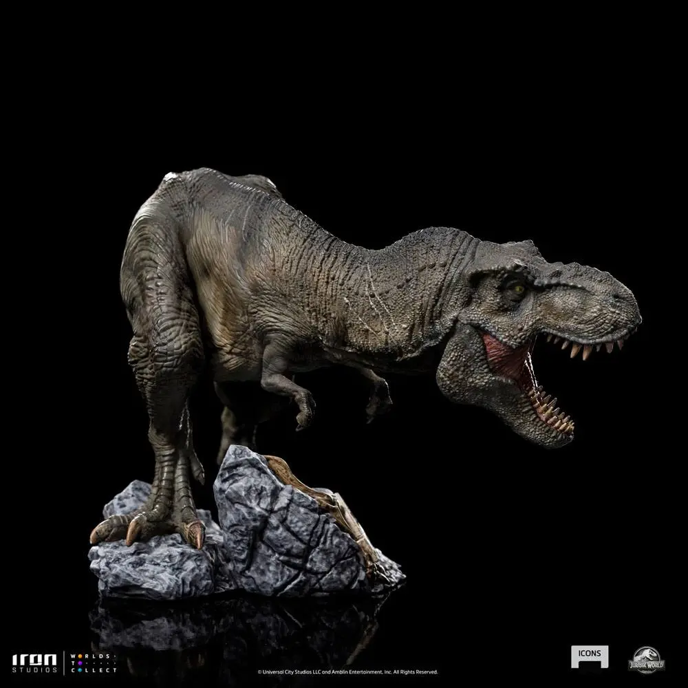 Jurassic World Icons T-Rex szobor figura 13 cm termékfotó