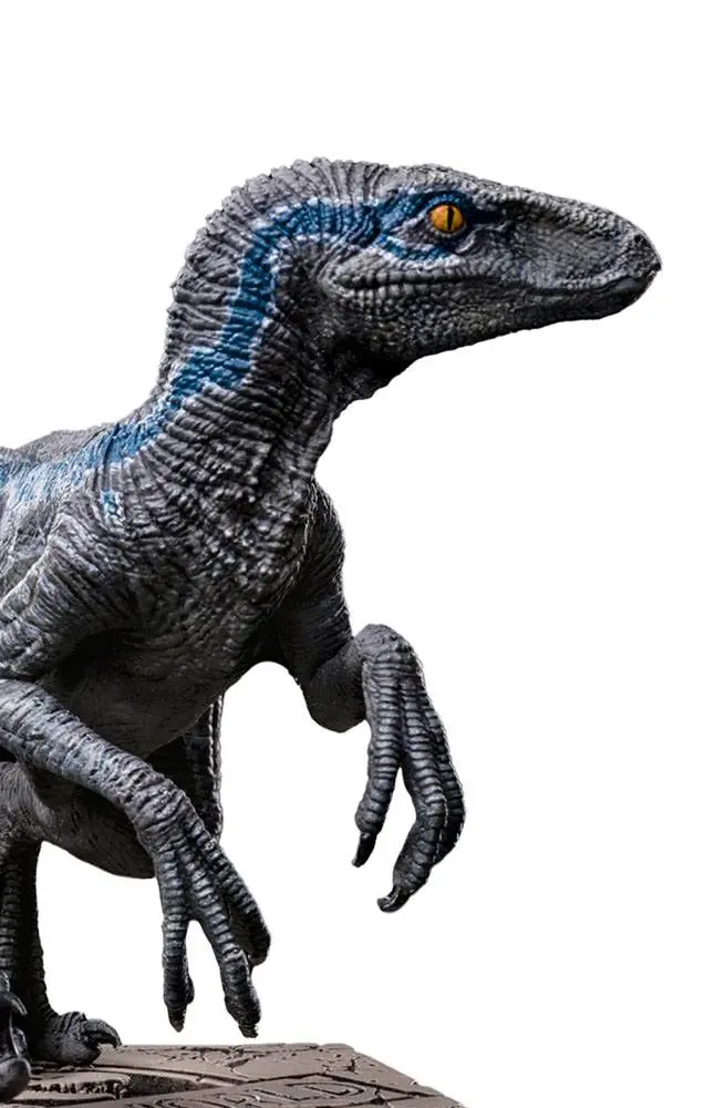 Jurassic World Icons Velociraptor B Blue szobor figura 7 cm termékfotó