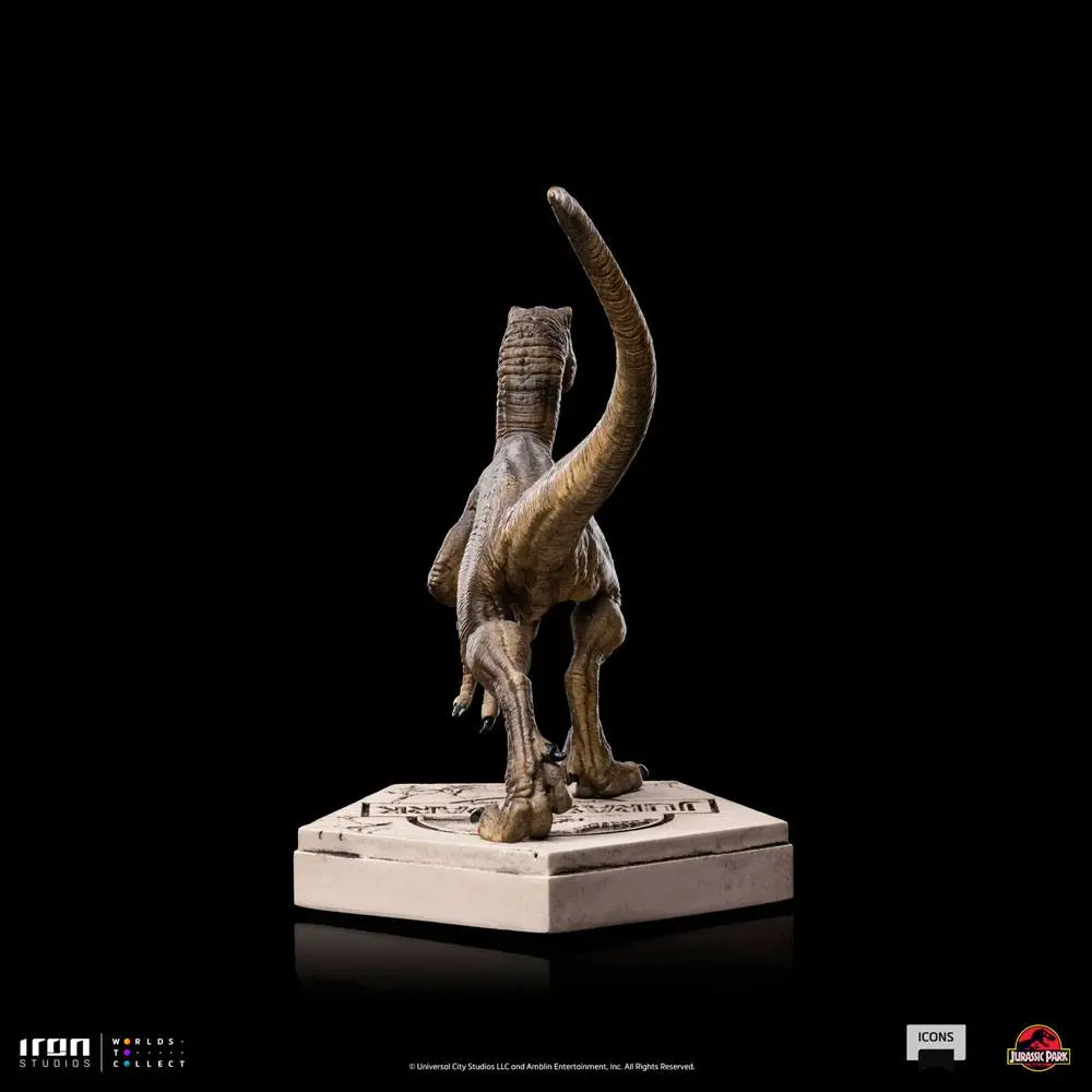 Jurassic World Icons Velociraptor B szobor figura 9 cm termékfotó