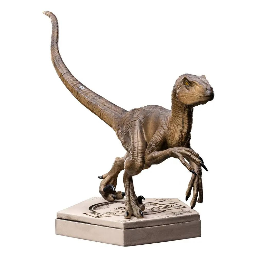 Jurassic World Icons Velociraptor B szobor figura 9 cm termékfotó