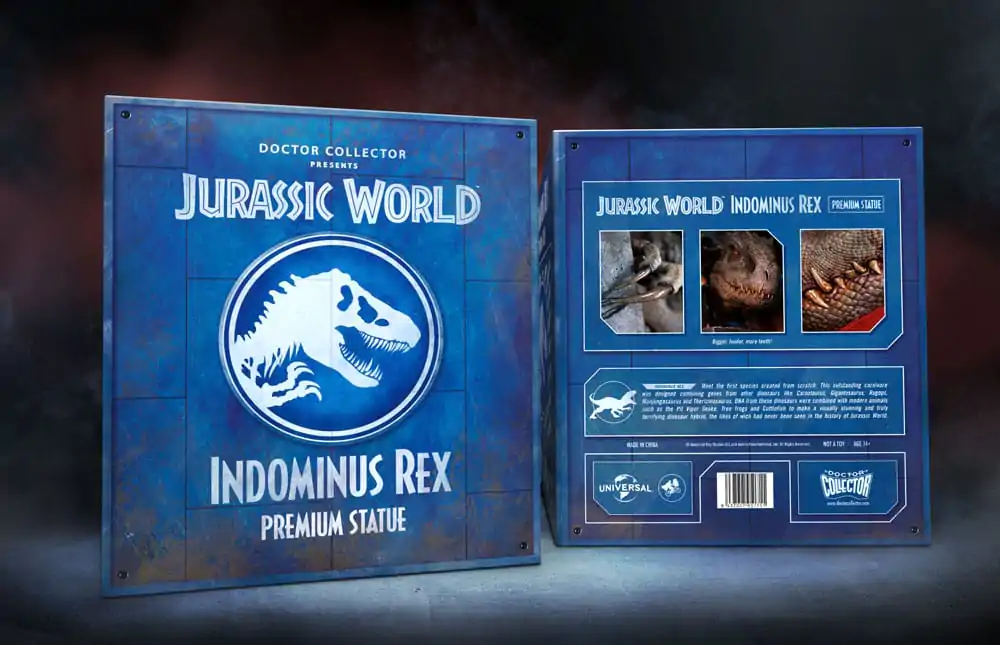 Jurassic World Indominus Rex mellszobor figura 27 cm termékfotó