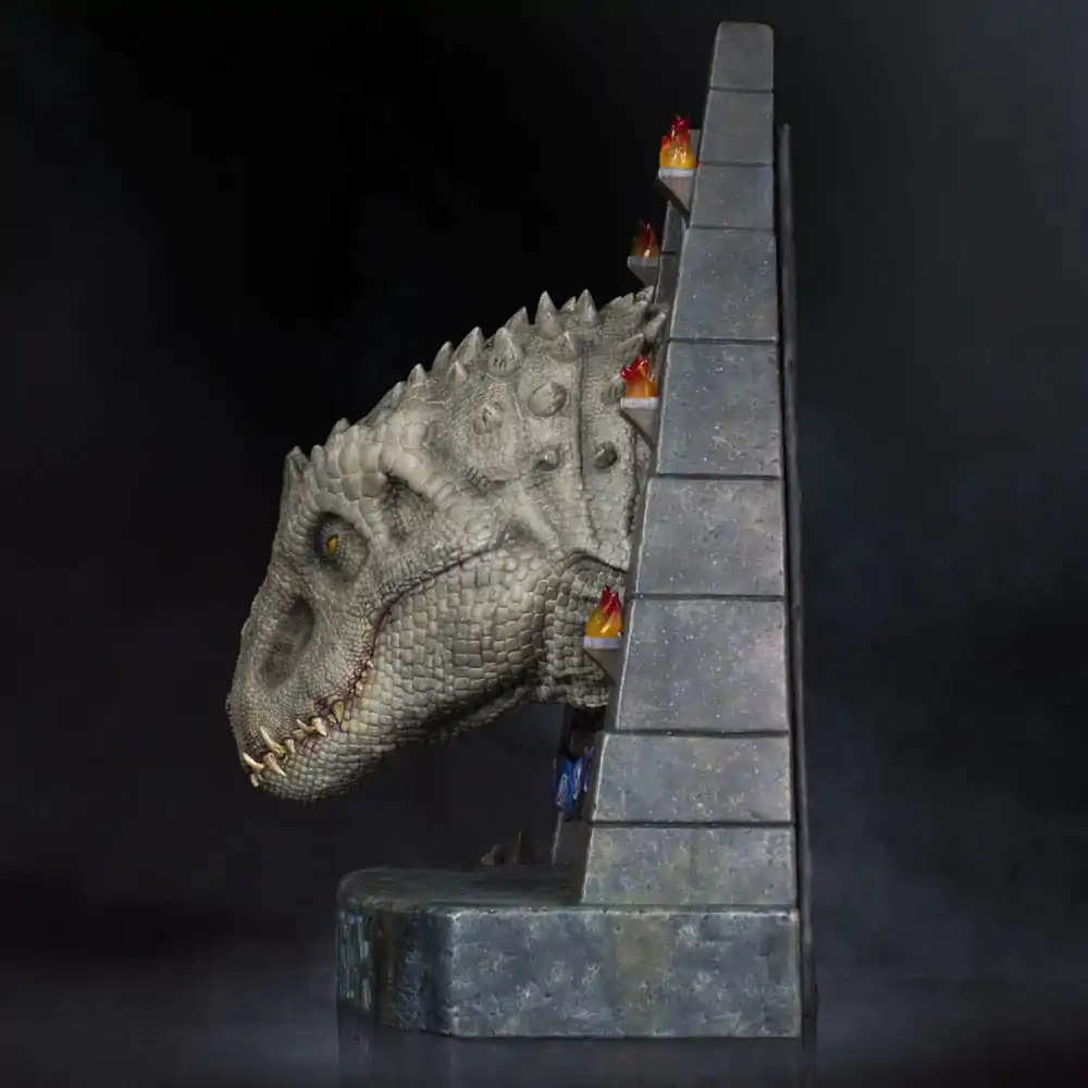 Jurassic World Indominus Rex mellszobor figura 27 cm termékfotó
