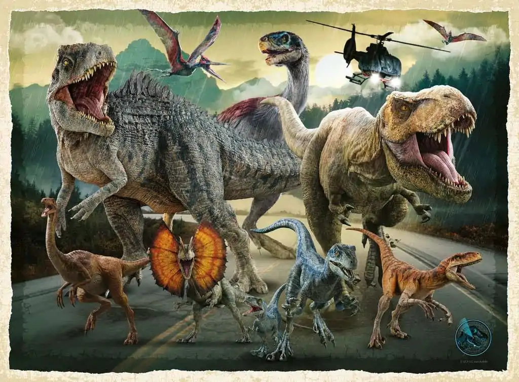 Jurassic World Children's Jigsaw Puzzle XXL Life Finds A Way (200 pieces) termékfotó