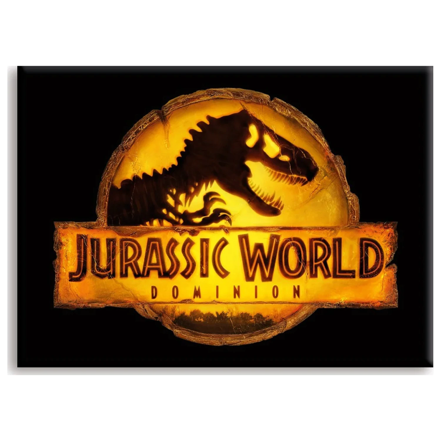 Jurassic World Logo hűtőmágnes 6.3x8.9cm termékfotó