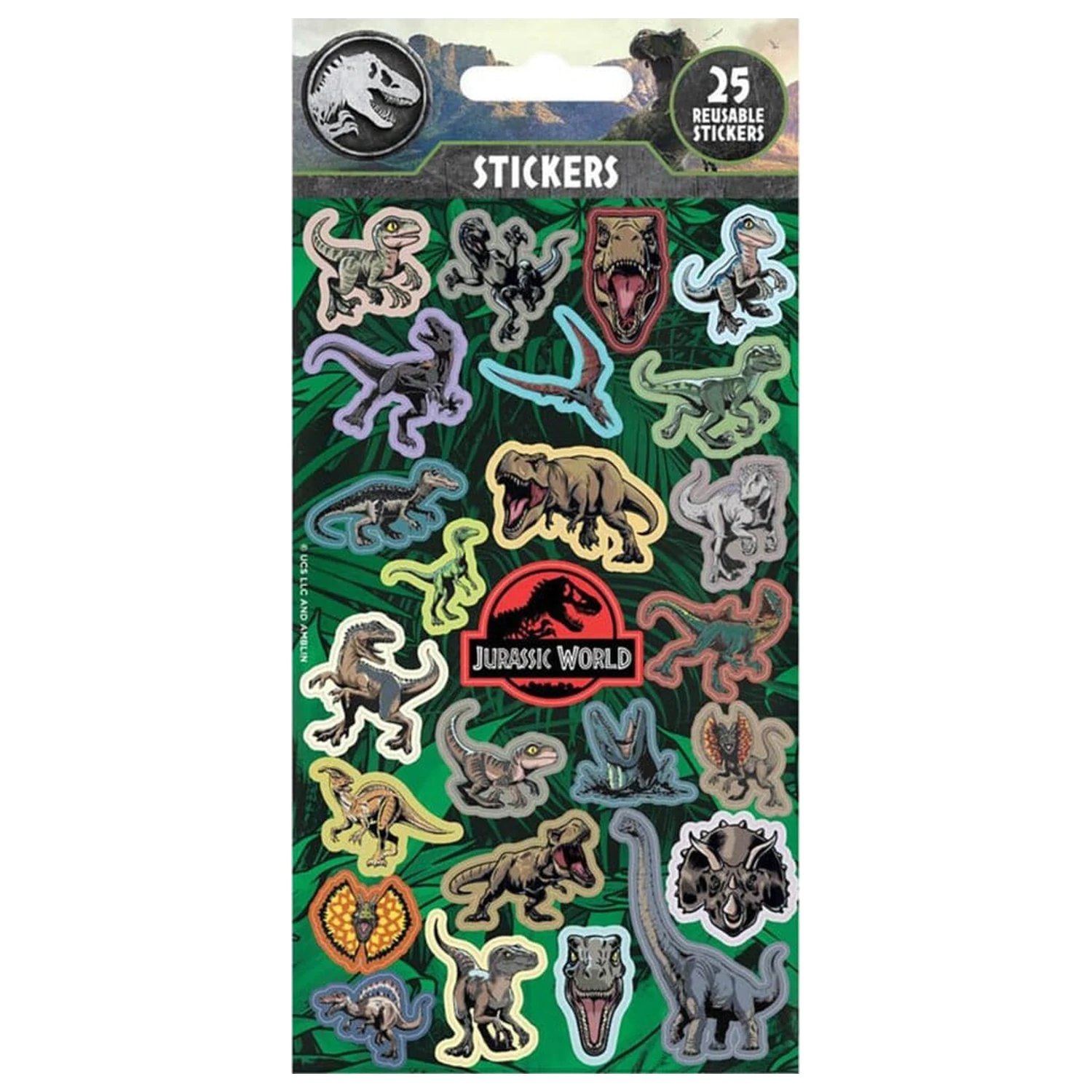 Jurassic World matrica csomag termékfotó