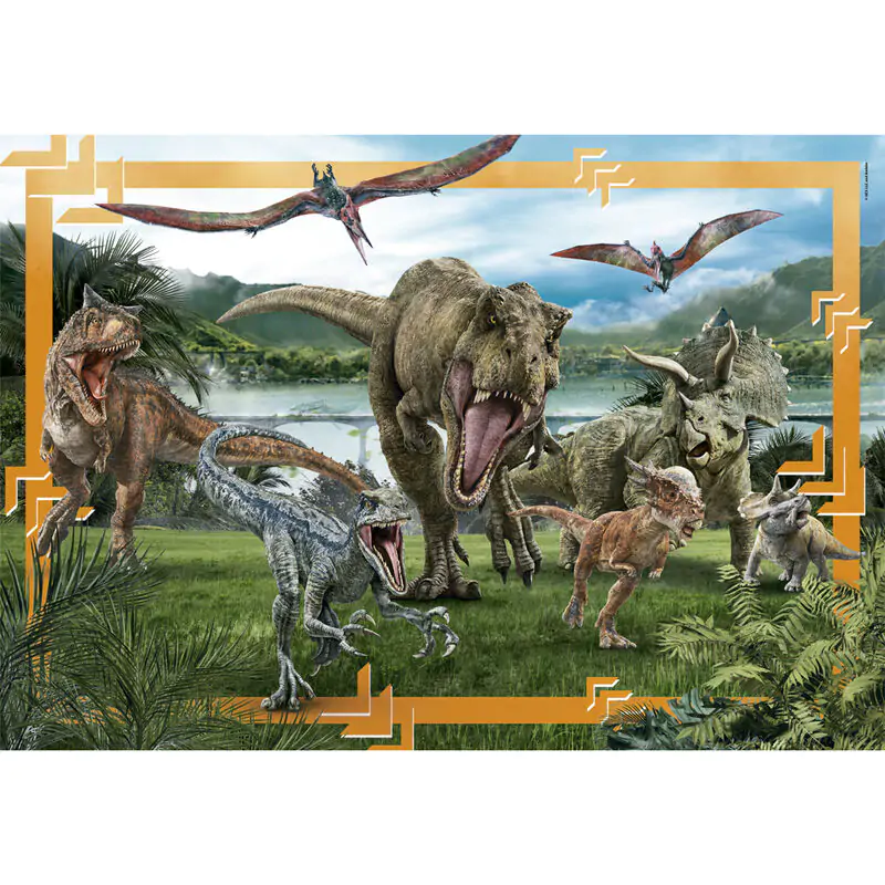 Jurassic World maxi puzzle 104db-os termékfotó