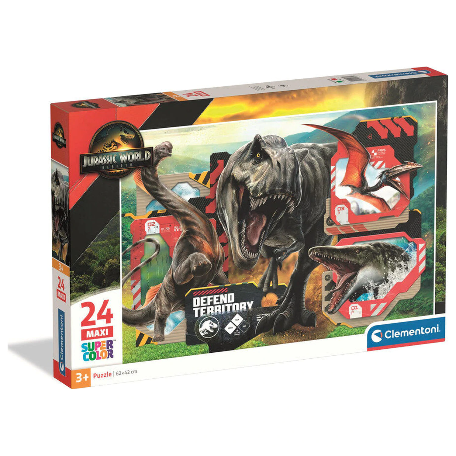 Jurassic World maxi puzzle 24db-os termékfotó