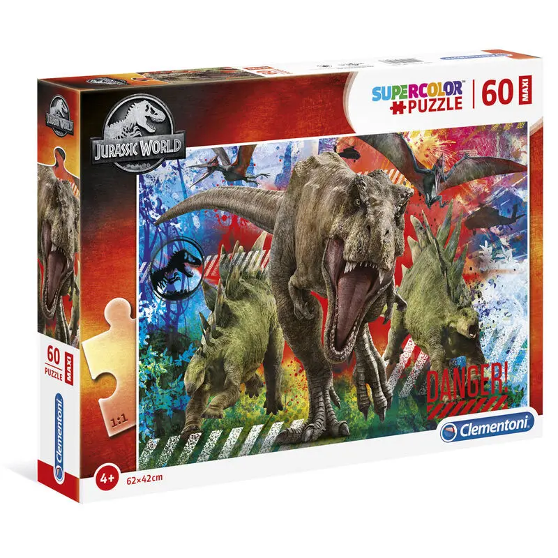 Jurassic World Maxi puzzle 60db-os termékfotó