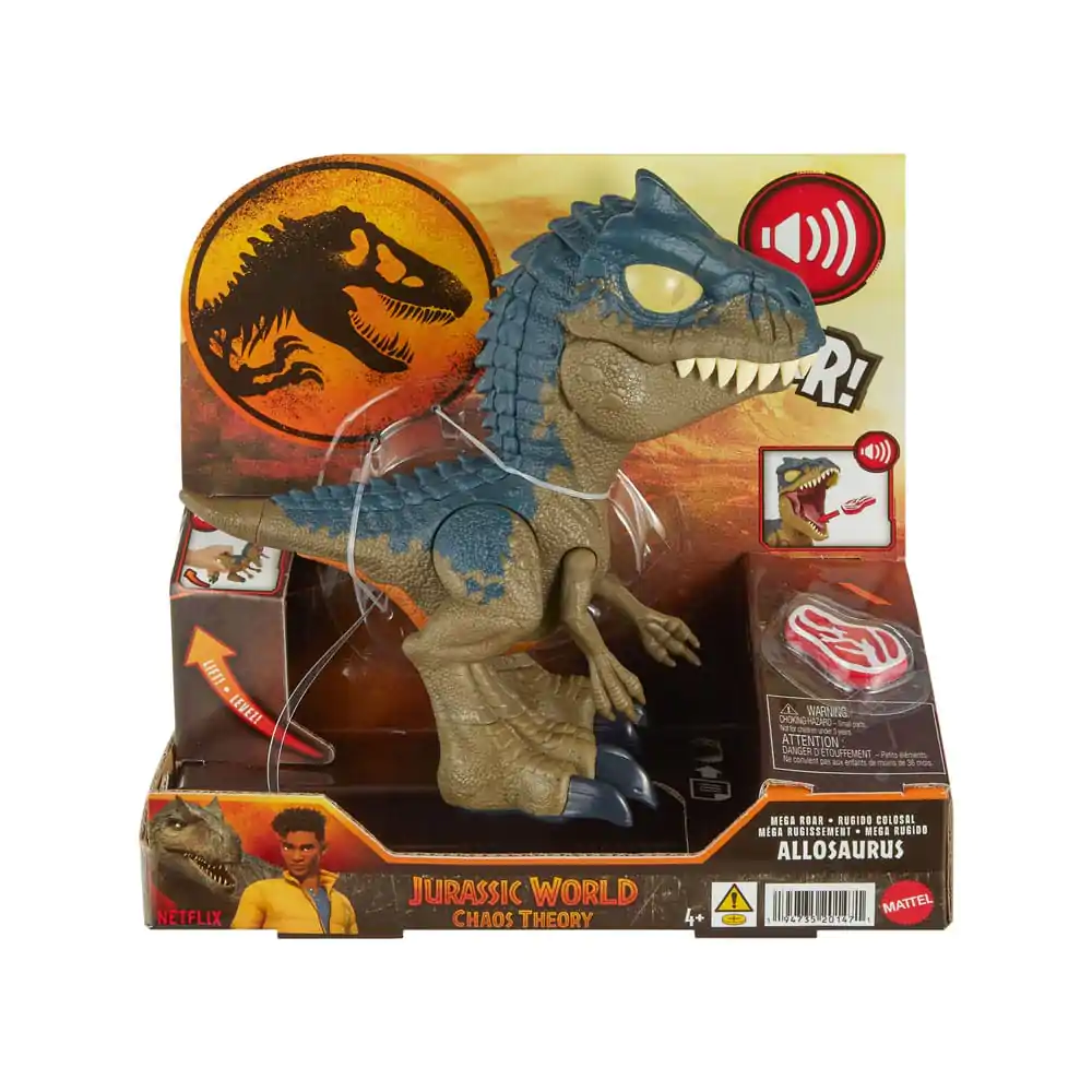 Jurassic World Mega Roar Allosaurus akciófigura termékfotó