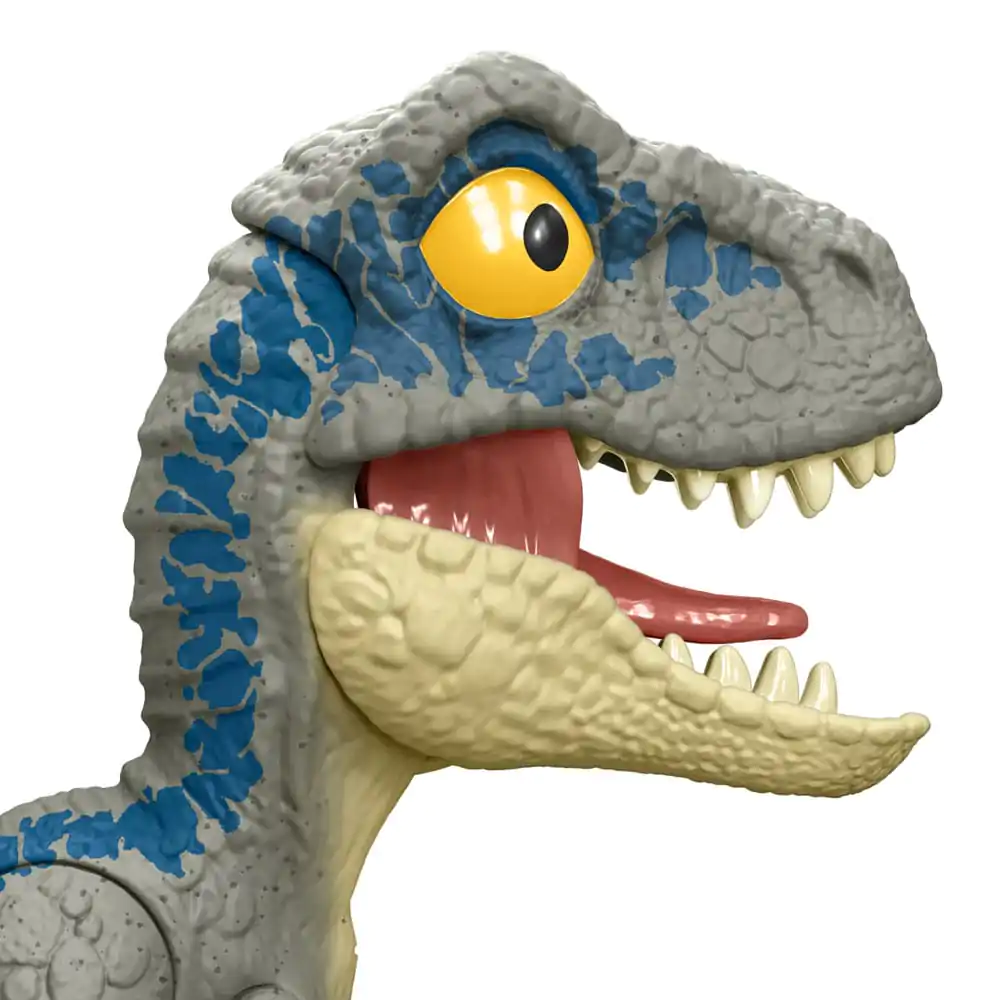 Jurassic World Mega Roar Velociraptor Blue akciófigura termékfotó