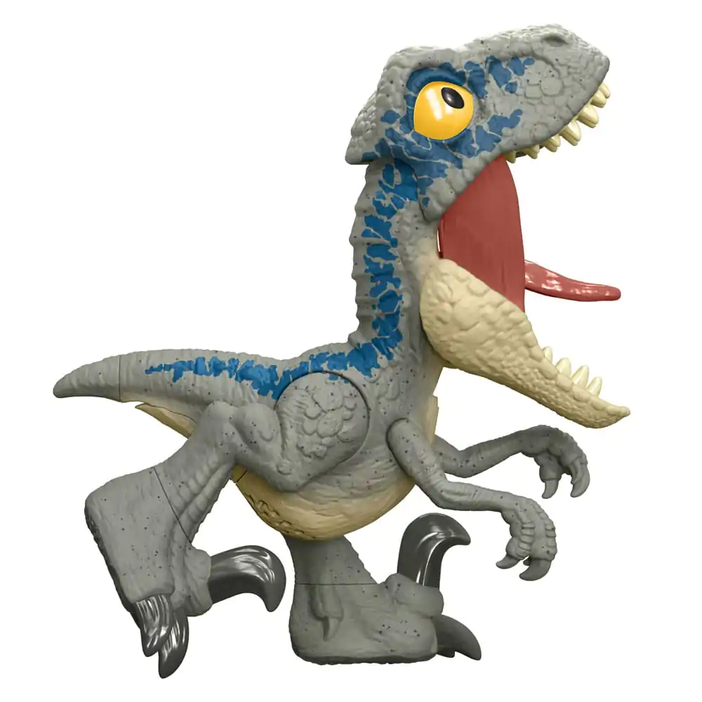 Jurassic World Mega Roar Velociraptor Blue akciófigura termékfotó