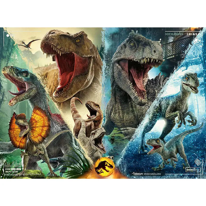 Jurassic World puzzle 100db-os termékfotó