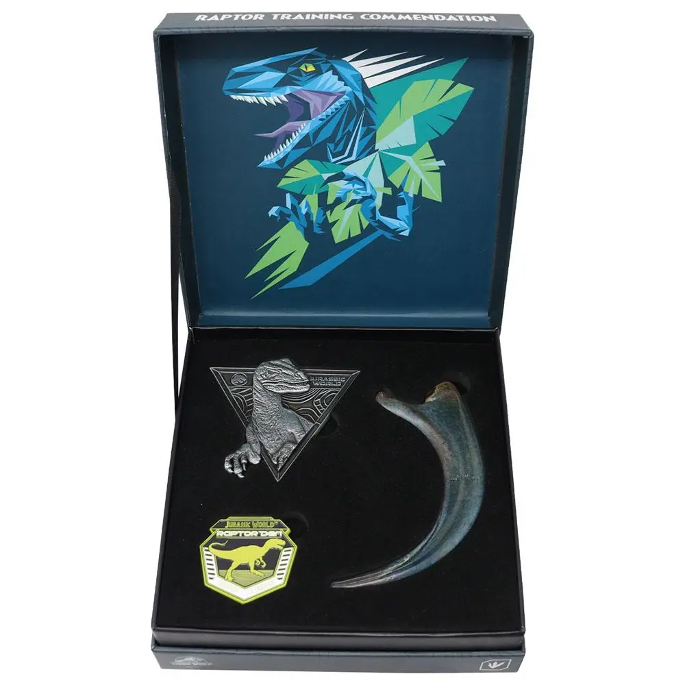 Jurassic World Raptor Training Commendation kitűző csomag Limitált kiadás termékfotó