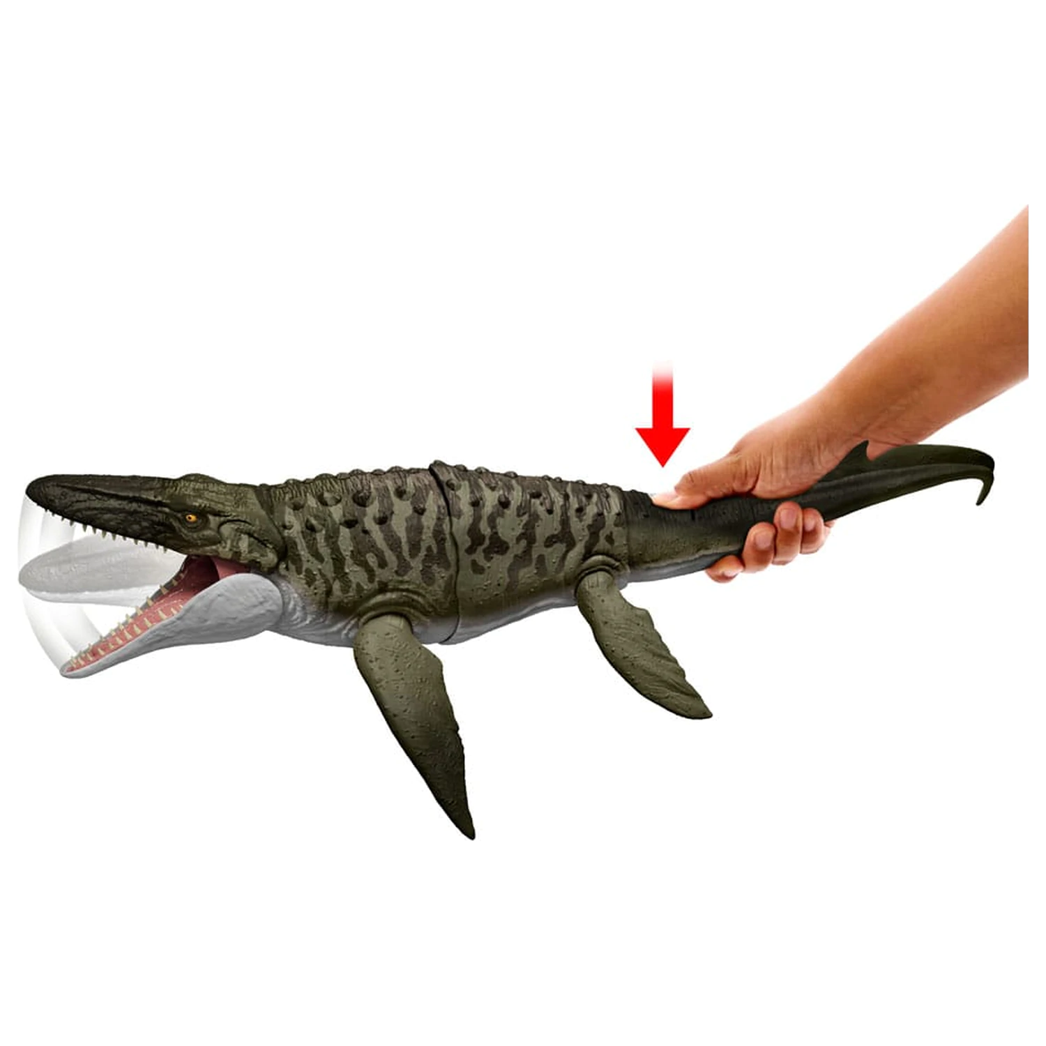 Jurassic World: Rebirth Bite 'n Blast Mosasaurus akciófigura 65 cm termékfotó