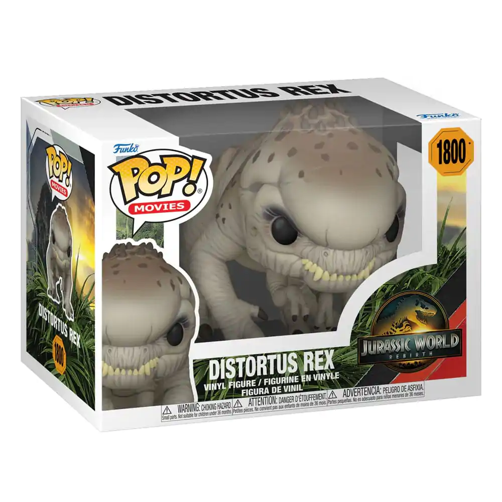 Jurassic World Rebirth Funko POP! Movies Vinyl figura Distortus Rex 9 cm termékfotó