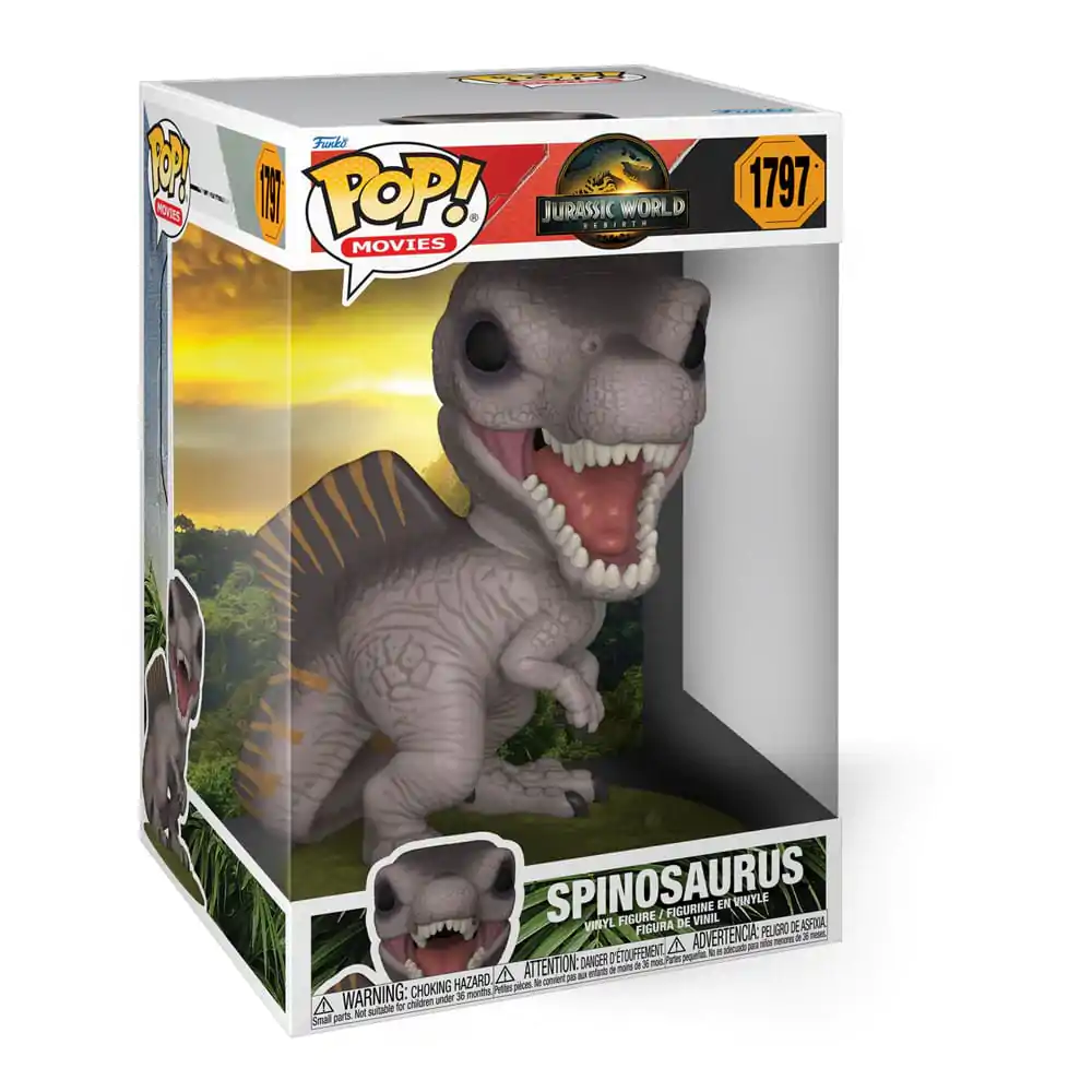 Jurassic World Rebirth Super Sized Jumbo Funko POP! Vinyl figura Spinosaurus 25 cm termékfotó