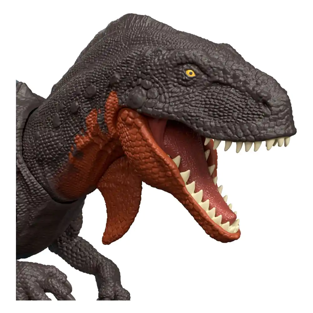Jurassic World Rebirth Wild Roar Abelisaurus akciófigura hanggal 12 cm termékfotó