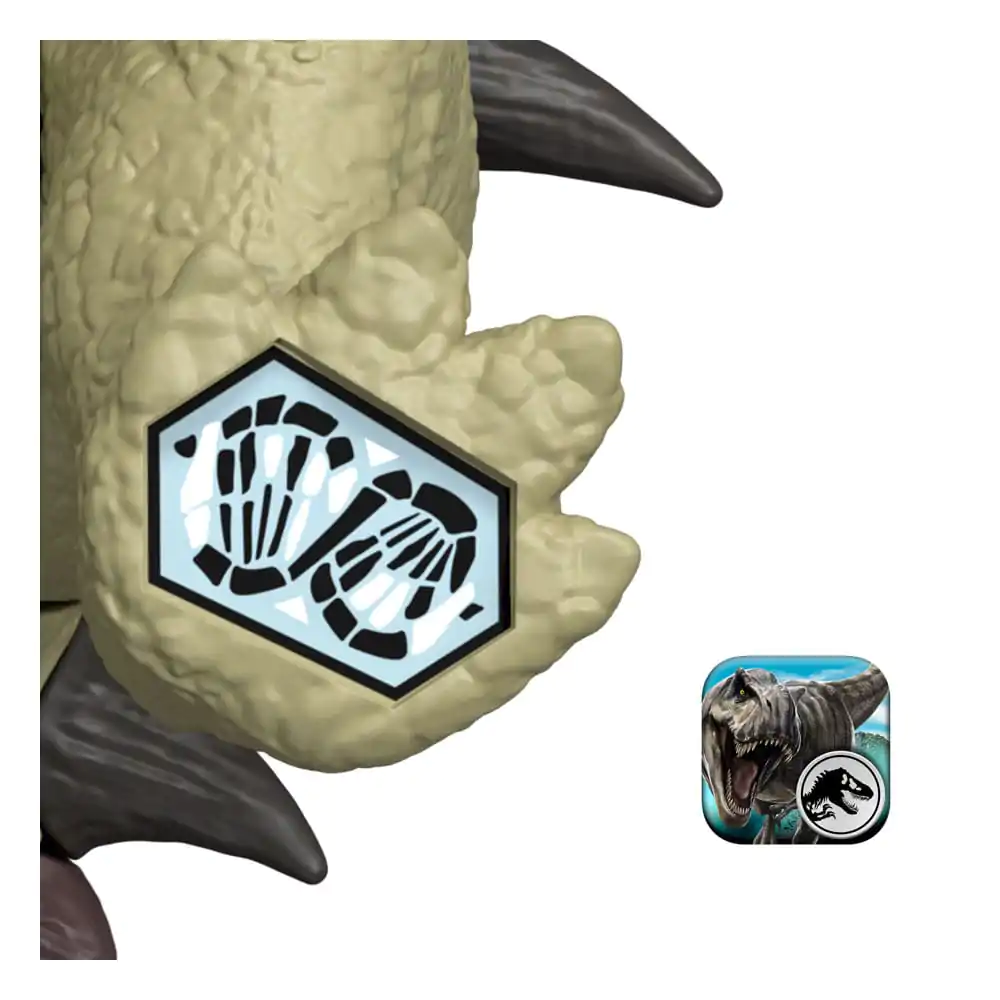 Jurassic World Rebirth Wild Roar Ankylosaurus akciófigura hanggal 7 cm termékfotó