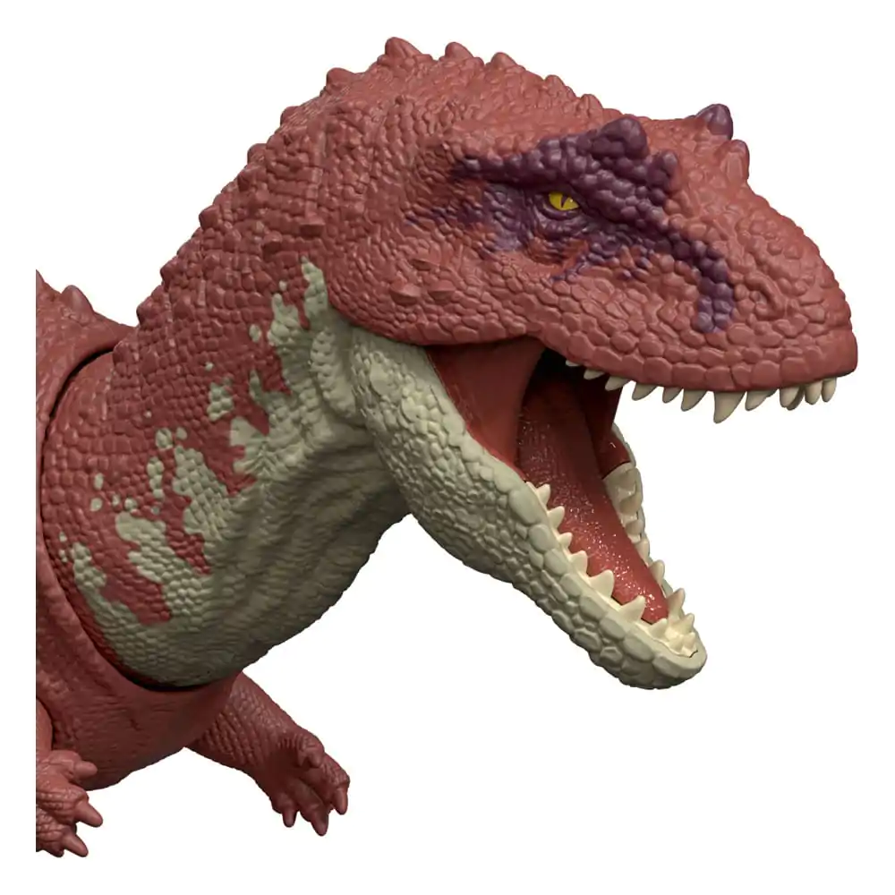 Jurassic World Rebirth Wild Roar Aucasaurus akciófigura hanggal 12 cm termékfotó