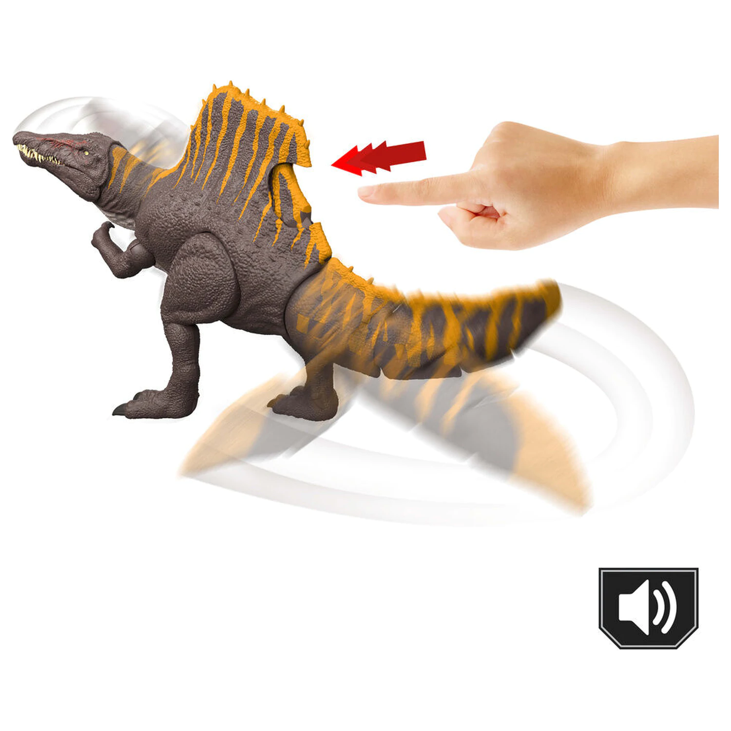 Jurassic World Spinosaurus figura termékfotó