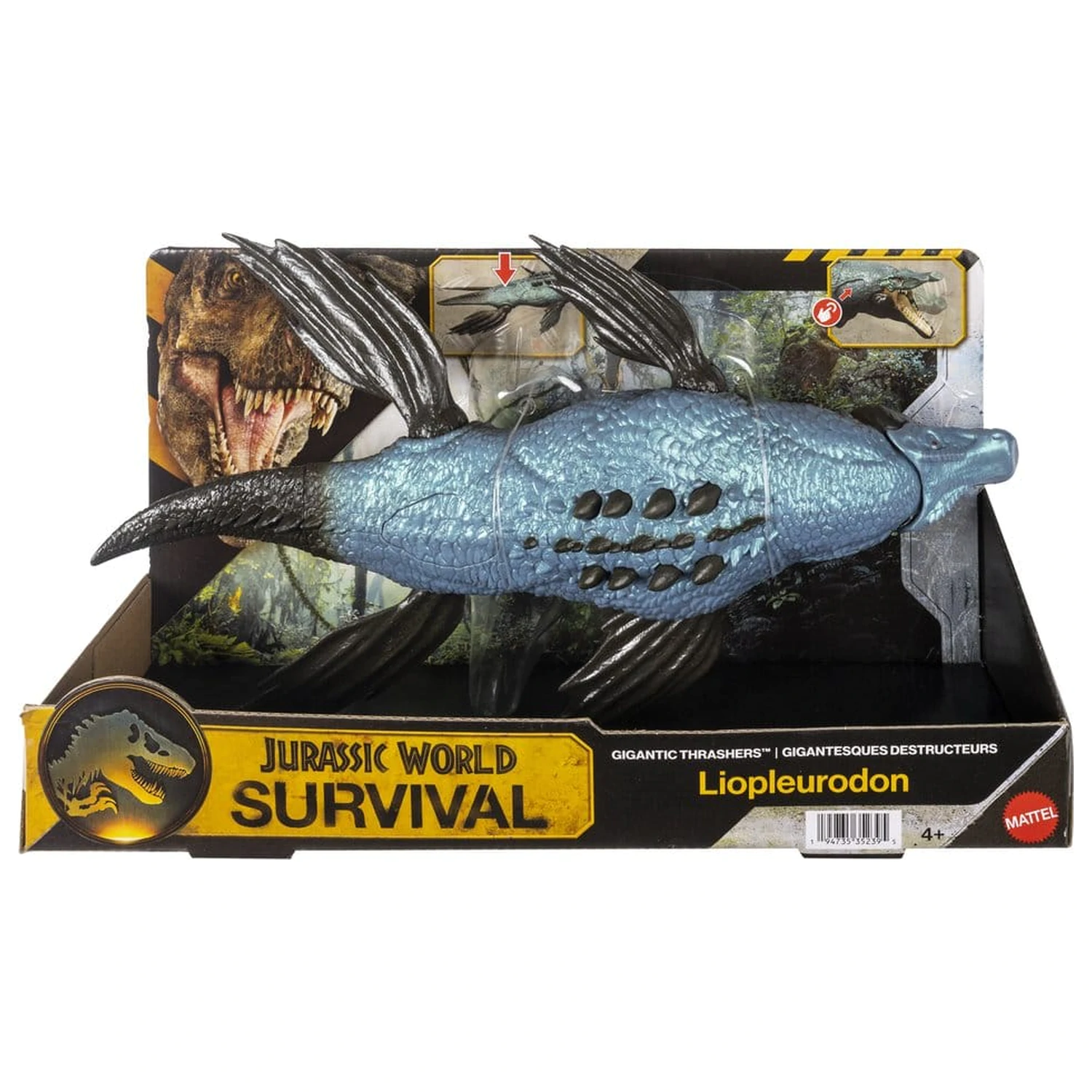 Jurassic World: Survival akciófigura Gigantic Thrashers Liopleurodon 30 cm termékfotó
