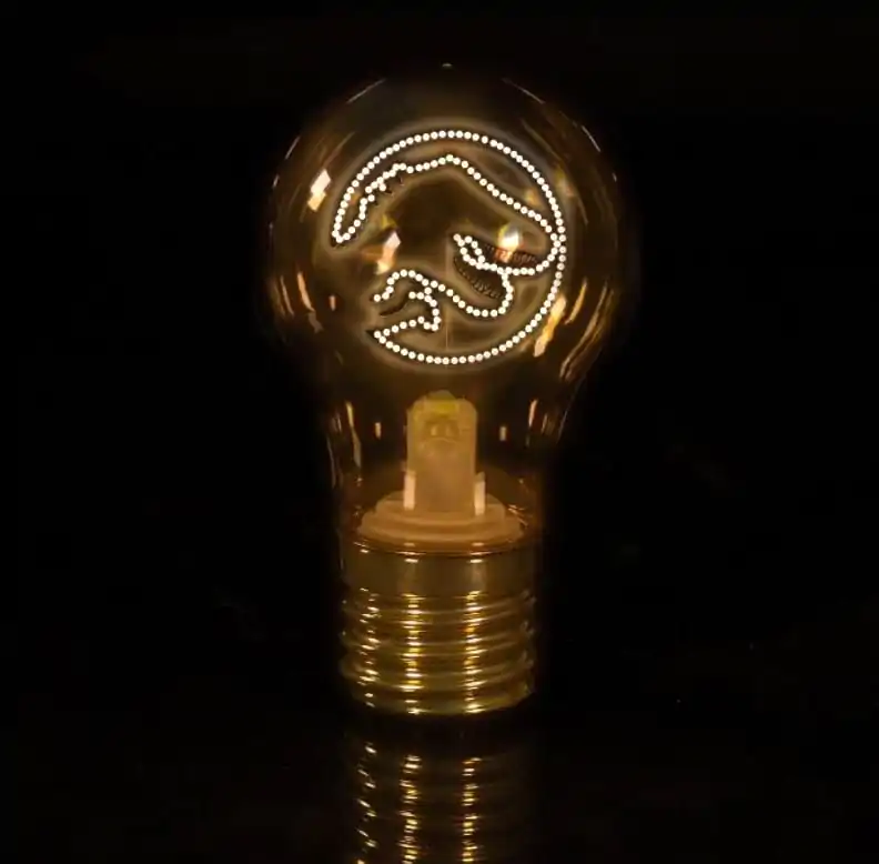 Jurassic World T-Rex LED izzó lámpa termékfotó
