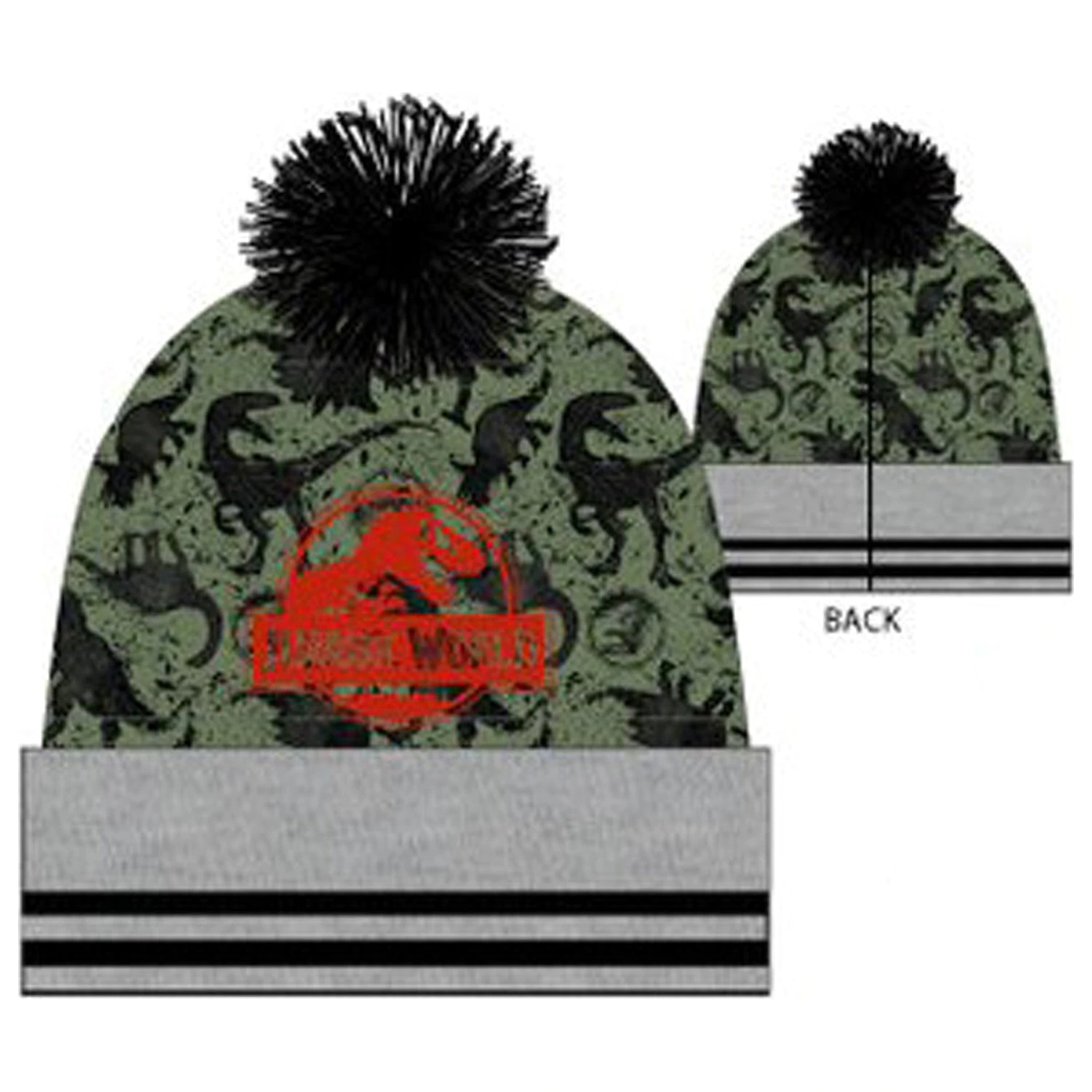 Jurassic World Territory Grey gyerek sapka 54 cm termékfotó